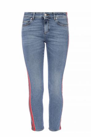 Jeans with decorative stripes, zdjęcie 1 Jeans with decorative stripes od Alexander McQueen